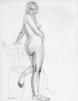 Nude Standing Sideways